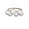 Nuura Miira 6 Circular Hanglamp - Brons - Helder