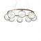 Nuura Miira 8 Circular Hanglamp - Brons - Helder