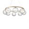 Nuura Miira 8 Circular Hanglamp - Messing - Helder