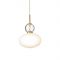 Nuura Rizzatto 32 Hanglamp - Messing - Opaal