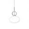 Nuura Rizzatto 32 Hanglamp - Zilver - Opaal