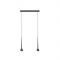 Grau Falling Sun Trace Two Hanglamp - Zwart