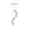 Lumina Limbus Chandelier - Transparant - Alu