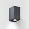 IP44 Cut Down Wandlamp - Antraciet