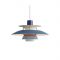 Louis Poulsen PH 5 Mini Hanglamp - Blauw