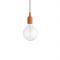 Muuto E27 Hanglamp LED - Licht oranje