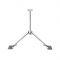 Artemide Tolomeo Due Bracci Hanglamp - Aluminium
