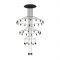 Vibia Wireflow Chandelier Kroonluchter 0378 - Zwart